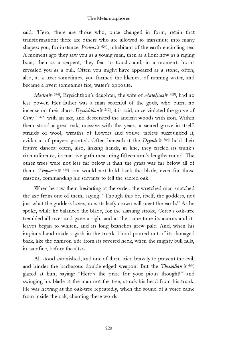 Ovid: The Metamorphoses - Page 228
